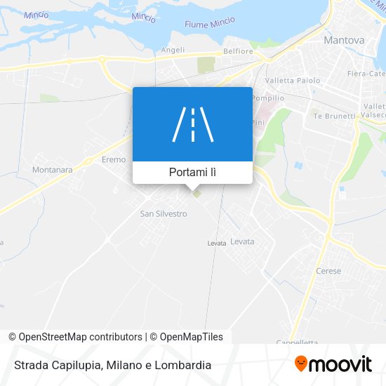 Mappa Strada Capilupia
