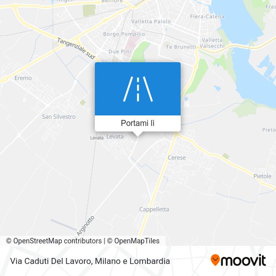 Mappa Via Caduti Del Lavoro