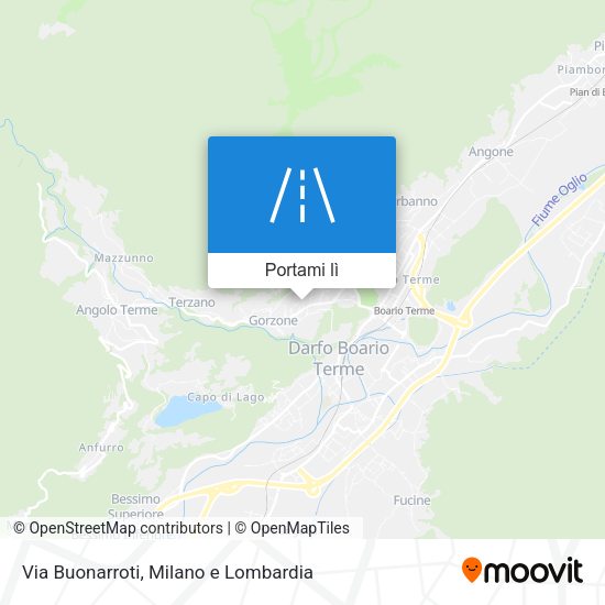 Mappa Via Buonarroti