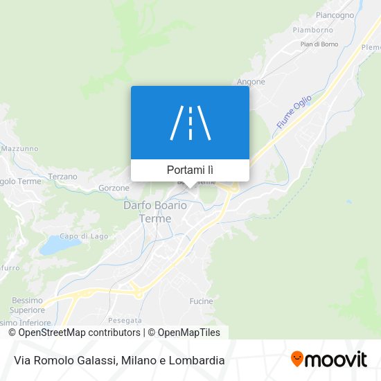 Mappa Via Romolo Galassi