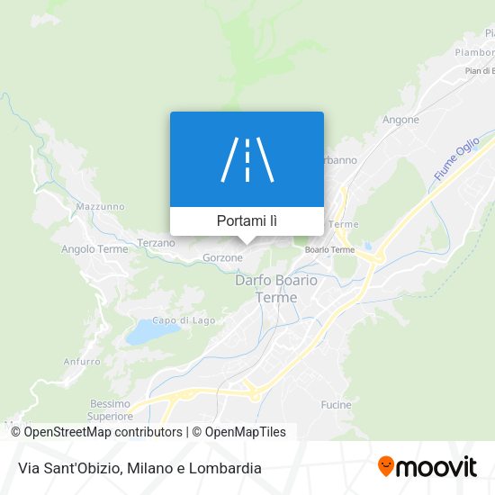 Mappa Via Sant'Obizio