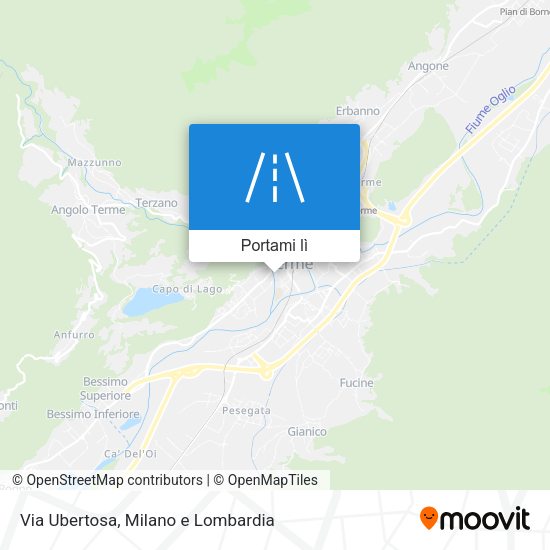 Mappa Via Ubertosa