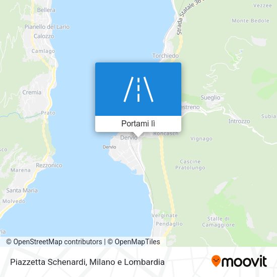 Mappa Piazzetta Schenardi