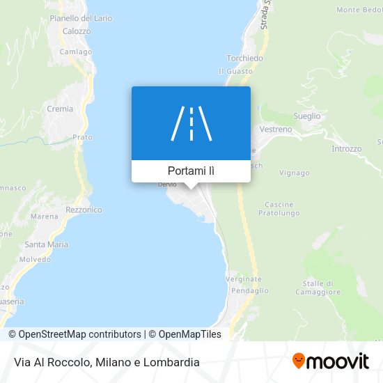 Mappa Via Al Roccolo