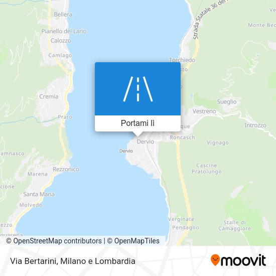 Mappa Via Bertarini