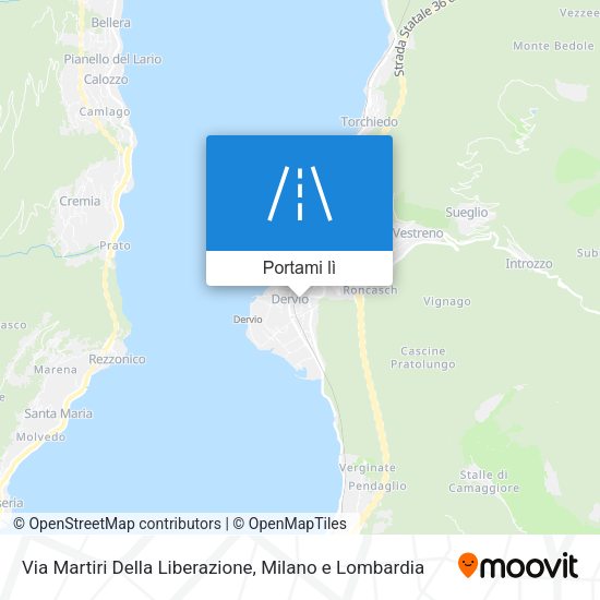 Mappa Via Martiri Della Liberazione