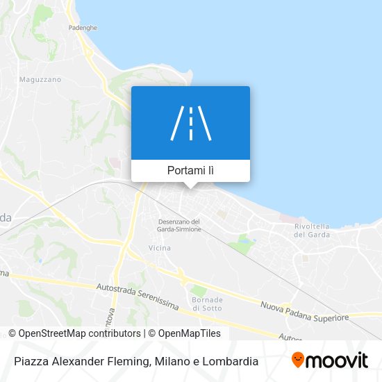 Mappa Piazza Alexander Fleming