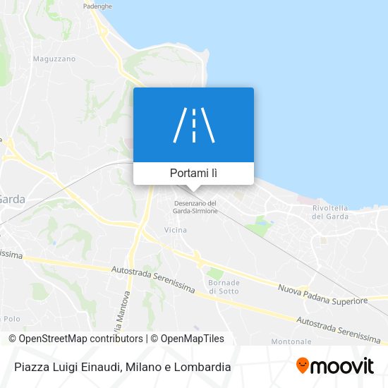 Mappa Piazza Luigi Einaudi