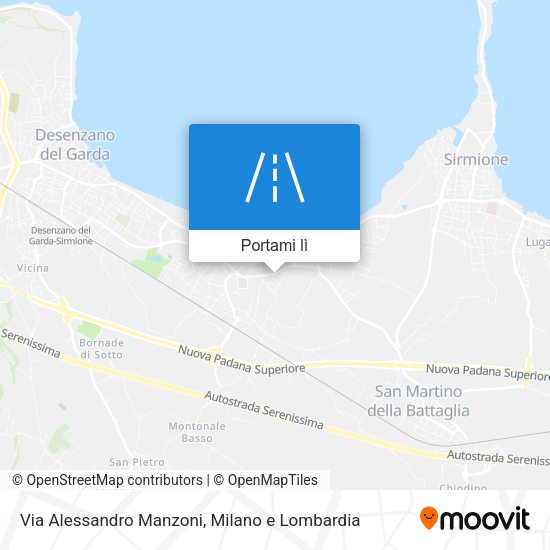 Mappa Via Alessandro Manzoni