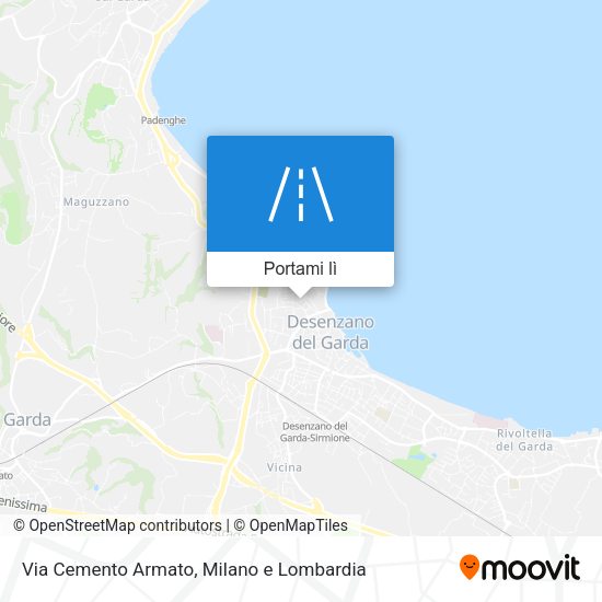 Mappa Via Cemento Armato