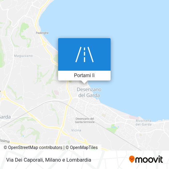Mappa Via Dei Caporali