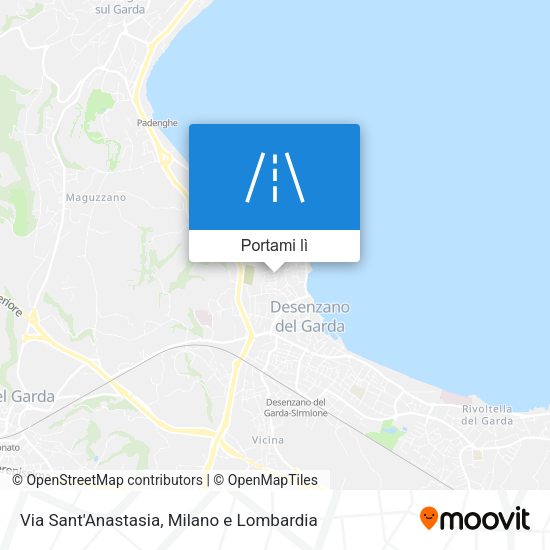 Mappa Via Sant'Anastasia