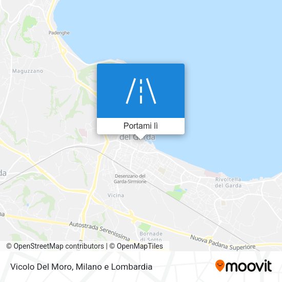 Mappa Vicolo Del Moro
