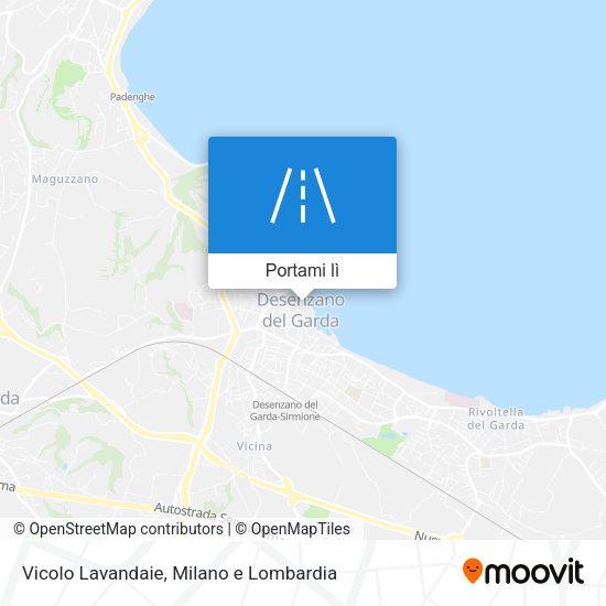Mappa Vicolo Lavandaie