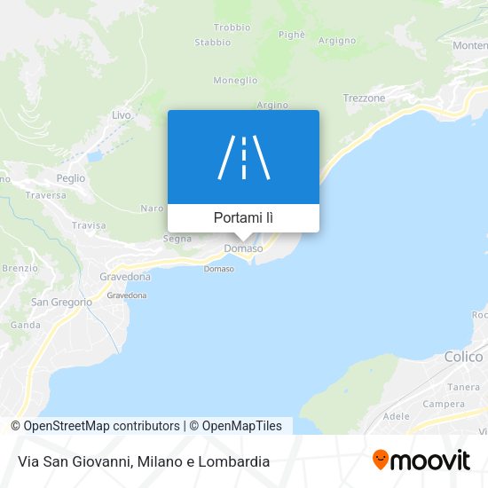 Mappa Via San Giovanni