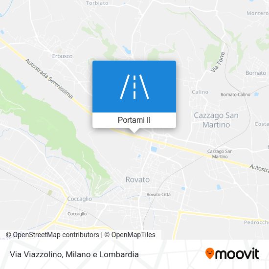 Mappa Via Viazzolino