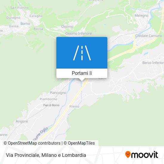Mappa Via Provinciale