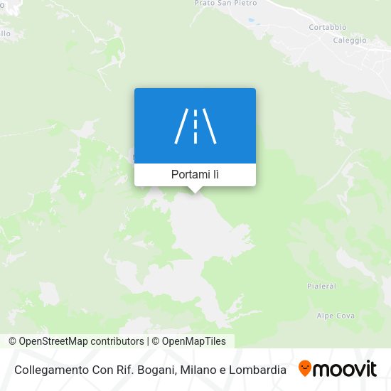 Mappa Collegamento Con Rif. Bogani