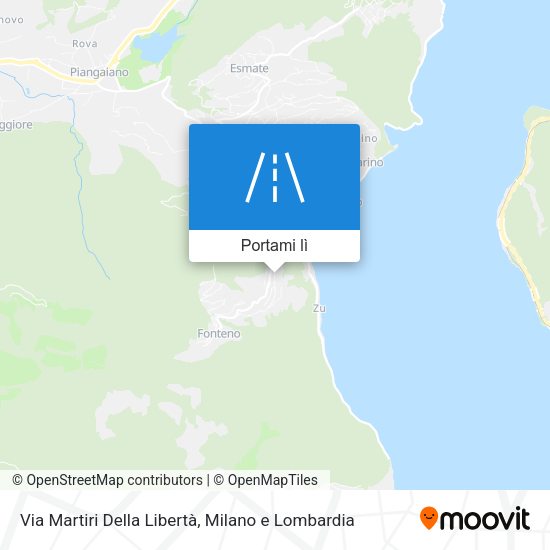 Mappa Via Martiri Della Libertà