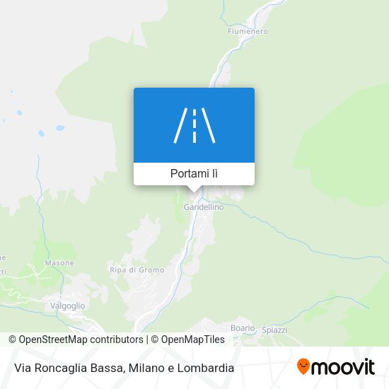 Mappa Via Roncaglia Bassa