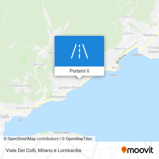 Mappa Viale Dei Colli