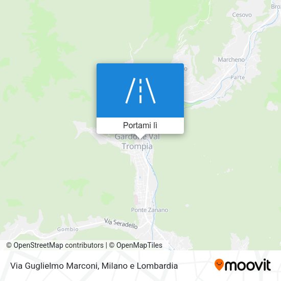 Mappa Via Guglielmo Marconi