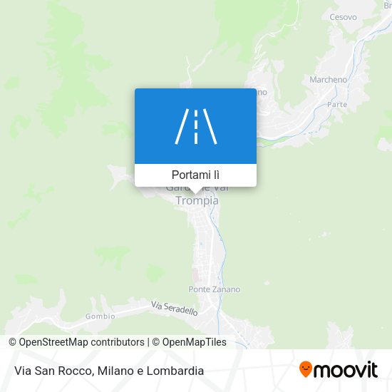 Mappa Via San Rocco