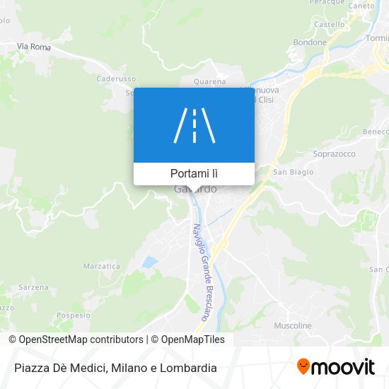Mappa Piazza Dè Medici