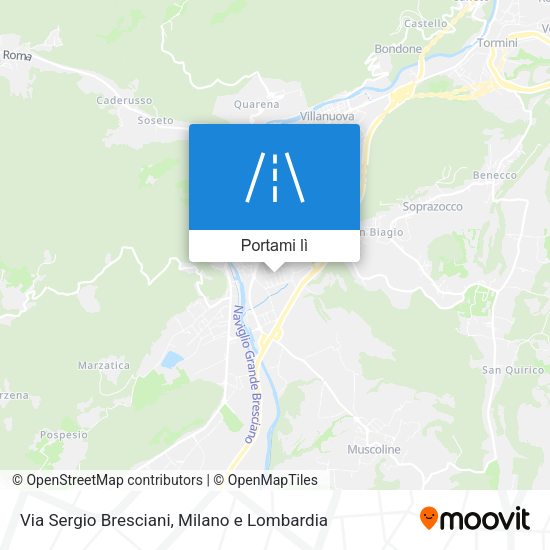 Mappa Via Sergio Bresciani