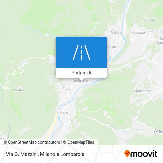 Mappa Via G. Mazzini