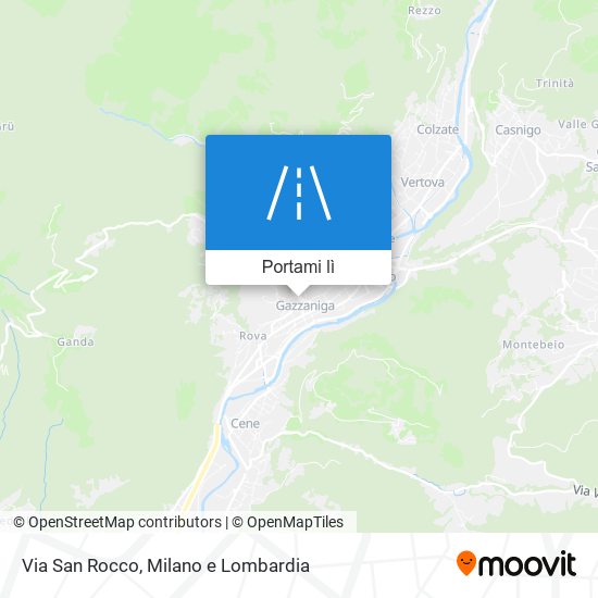 Mappa Via San Rocco