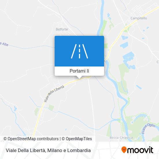 Mappa Viale Della Libertà