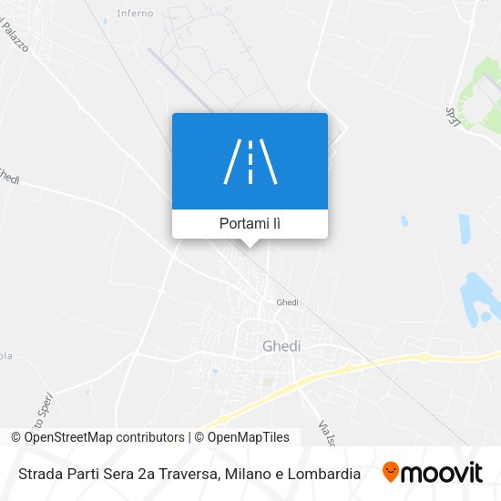 Mappa Strada Parti Sera 2a Traversa