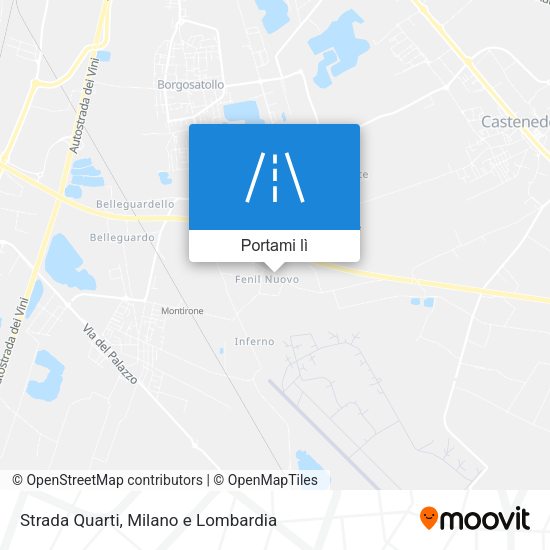 Mappa Strada Quarti