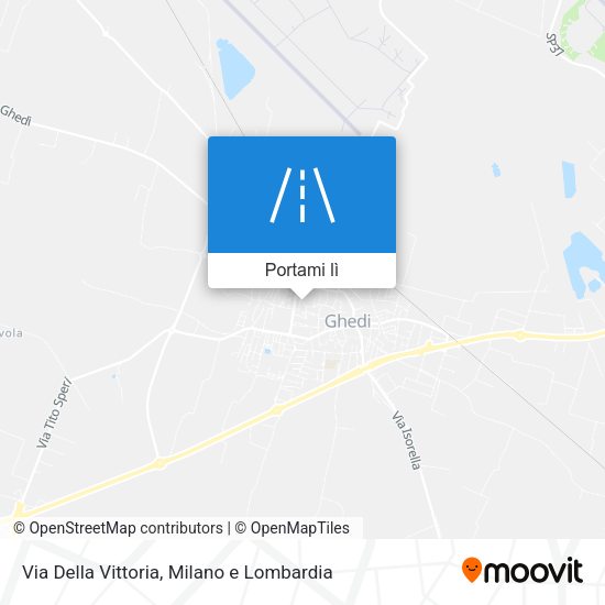 Mappa Via Della Vittoria