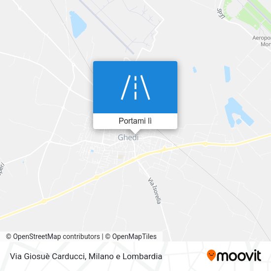 Mappa Via Giosuè Carducci