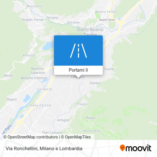 Mappa Via Ronchellini