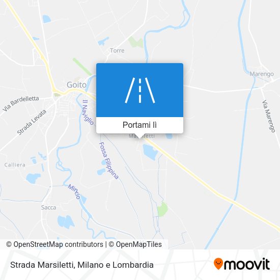 Mappa Strada Marsiletti