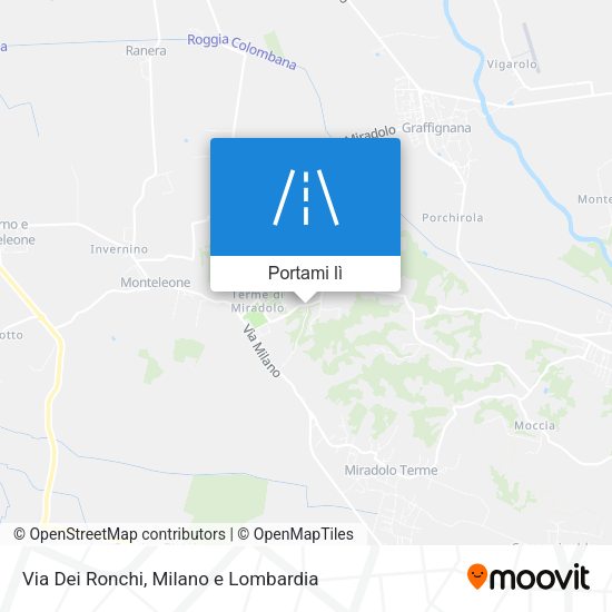 Mappa Via Dei Ronchi