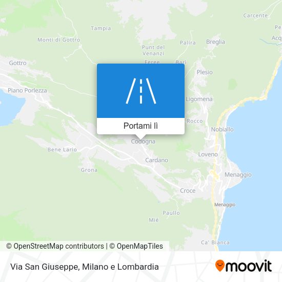 Mappa Via San Giuseppe