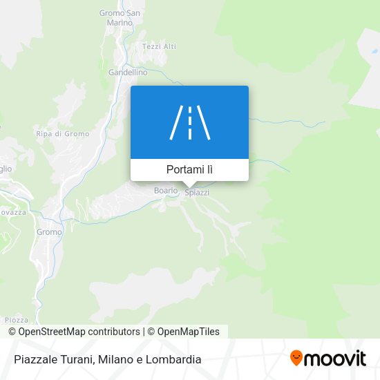 Mappa Piazzale Turani
