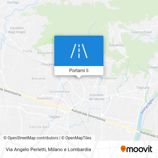 Mappa Via Angelo Perletti