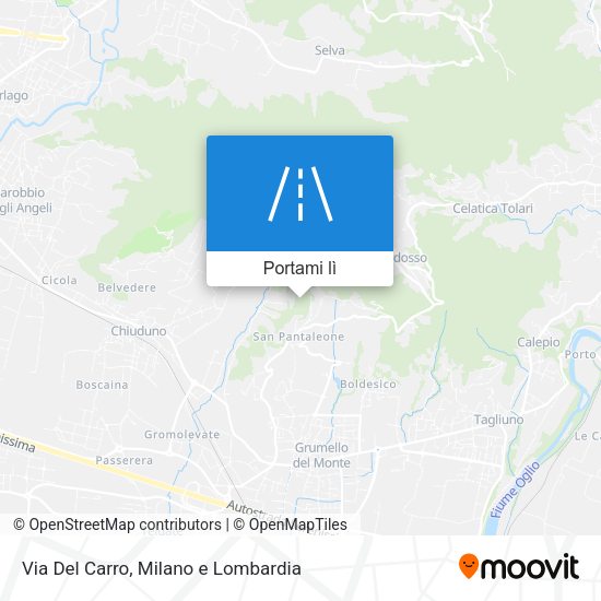 Mappa Via Del Carro
