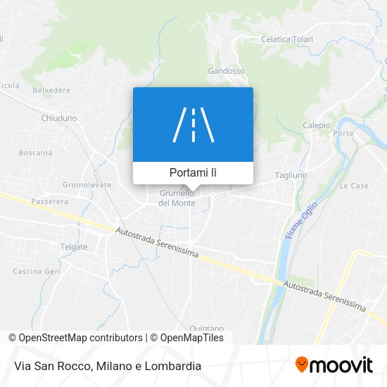 Mappa Via San Rocco