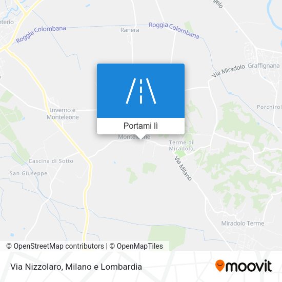 Mappa Via Nizzolaro