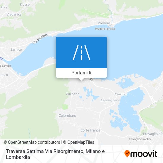 Mappa Traversa Settima Via Risorgimento
