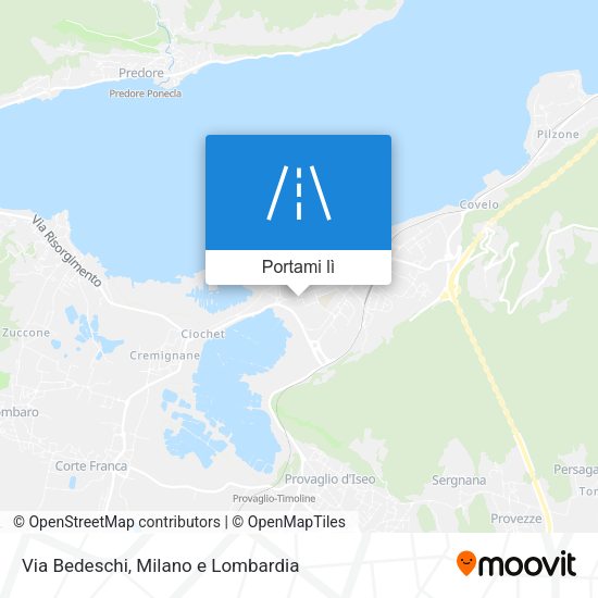 Mappa Via Bedeschi