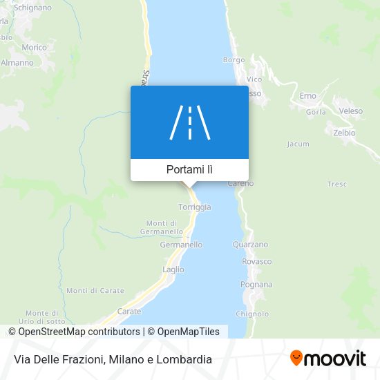 Mappa Via Delle Frazioni