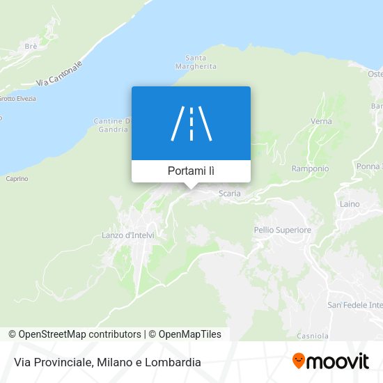 Mappa Via Provinciale