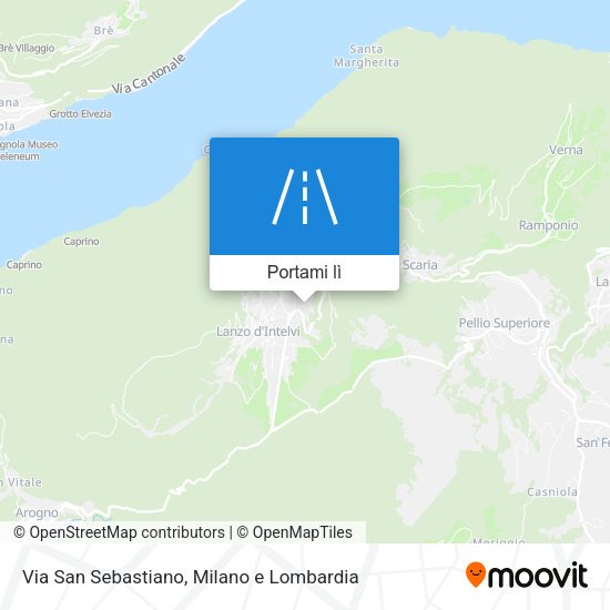 Mappa Via San Sebastiano